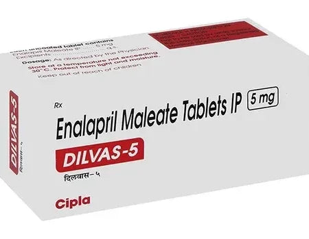 Dilvas 5 mg Tablet for heart and blood pressure management – Buy Online at MedsPrimeHub
