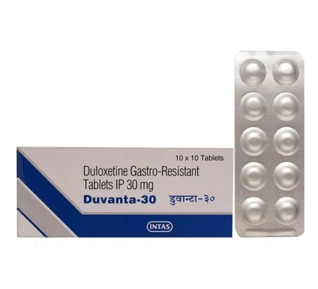 Duvanta 30mg Duloxetine tablet for anxiety and depression ? Buy Online at MedsPrimeHub