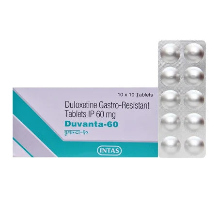 Duvanta 60mg Duloxetine tablet for anxiety and depression ? Buy Online at MedsPrimeHub