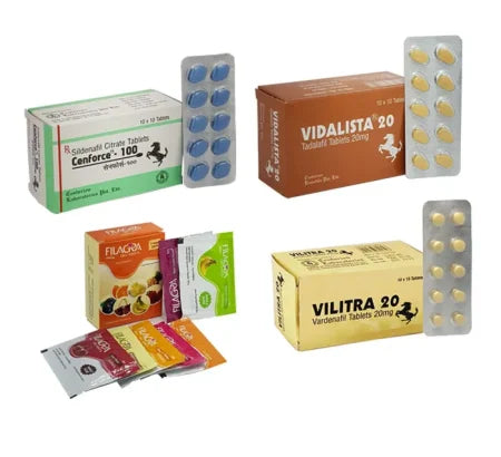 Ed Trial Pack - 1 tablet for erectile dysfunction (ED) – Buy Online at MedsPrimeHub