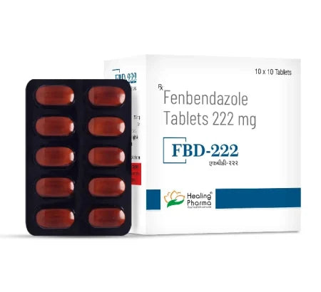 FBD 222mg Fenbendazole Tablet blister pack