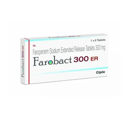 Farobact 300 ER Tablet – Faropenem 300mg Extended-Release Oral Penem Antibiotic