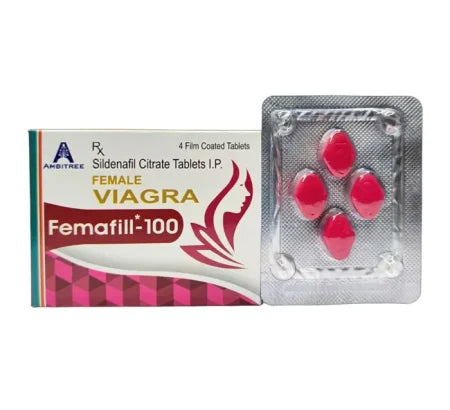 Femafil 100 100 mg tablet - Sildenafil Citrate for ED