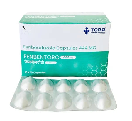 Fenbentoro 500 mg Fenbendazole veterinary dewormer tablets for animals
