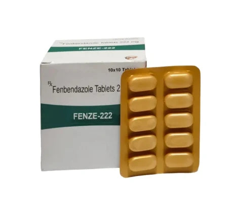 Fenze 500 mg Fenbendazole veterinary dewormer tablets for animals