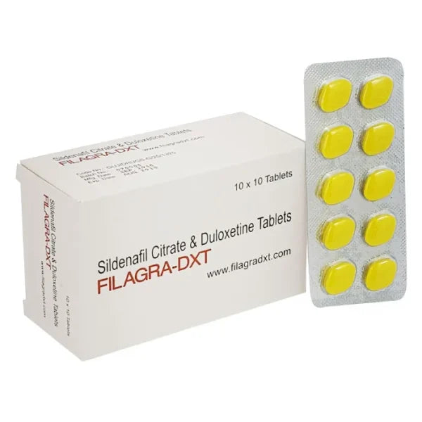 Filagra Dxt standard strength ED medication tablet with Sildenafil