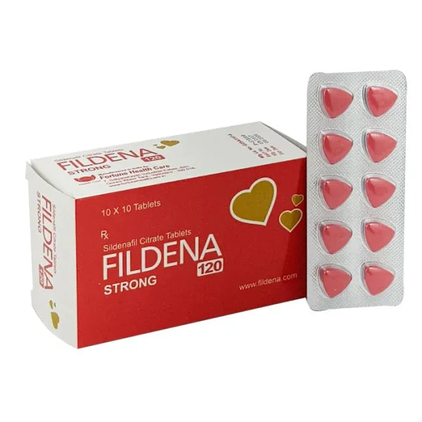 Fildena 120 MG 120 MG tablet - Sildenafil Citrate for ED