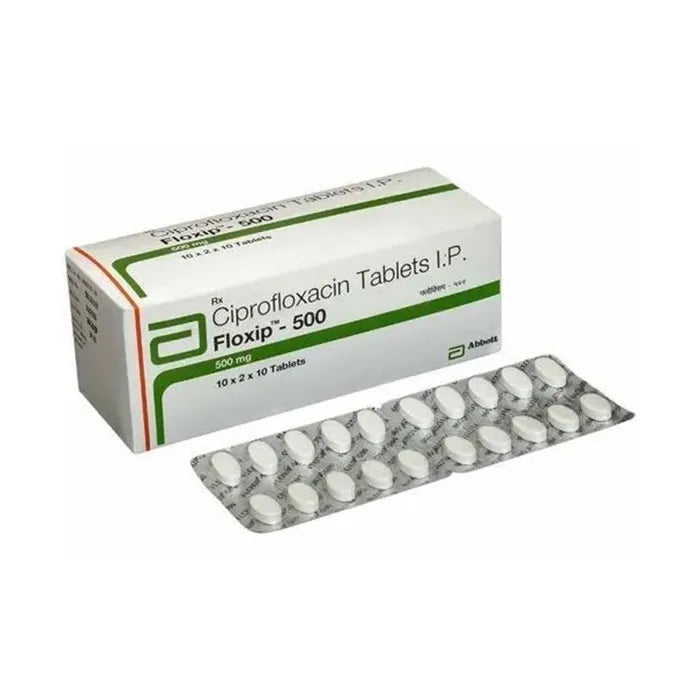 Floxip 500 Tablet – Ciprofloxacin 500mg Broad-Spectrum Antibiotic