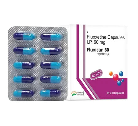 Fluxican 60mg Fluoxetine capsule for anxiety and depression ? Buy Online at MedsPrimeHub