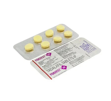 Forzest 20 mg Tadalafil tablet for erectile dysfunction treatment
