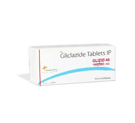 Glizid 40 mg Tablet tablet for type 2 diabetes – Buy Online at MedsPrimeHub