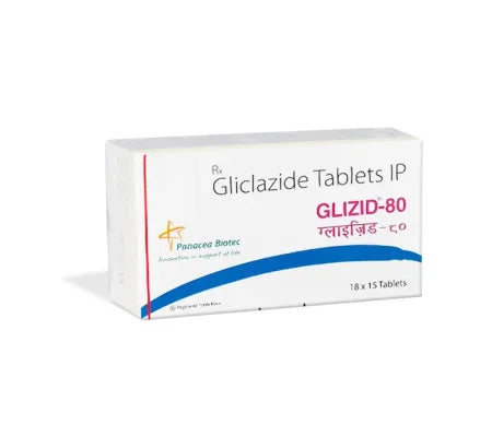 Glizid 80 mg Tablet tablet for type 2 diabetes – Buy Online at MedsPrimeHub