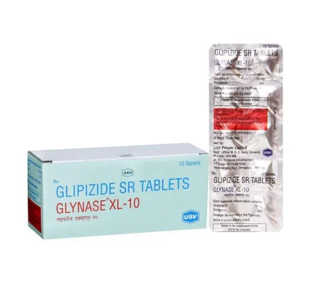 Glynase XL 10 mg Tablet tablet for type 2 diabetes – Buy Online at MedsPrimeHub