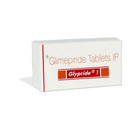 Glypride 1 mg Tablet tablet for type 2 diabetes – Buy Online at MedsPrimeHub