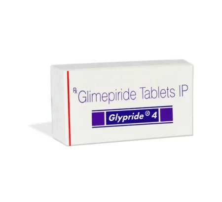 Glypride 4 mg Tablet tablet for type 2 diabetes – Buy Online at MedsPrimeHub