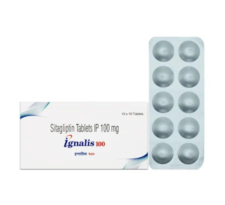 Ignalis 100 Mg tablet for type 2 diabetes – Buy Online at MedsPrimeHub