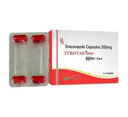 Itrotab 200mg Itraconazole capsule for nail and systemic fungal infections – Buy Online at MedsPrimeHub