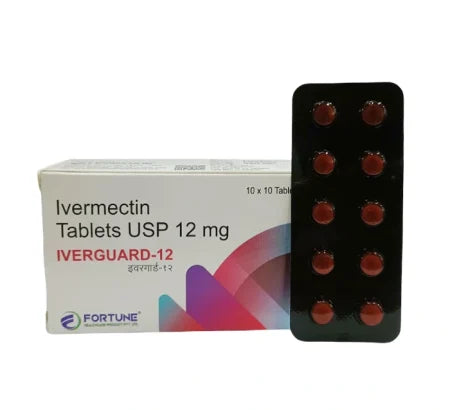 Iverguard 12mg Ivermectin Tablet blister strip