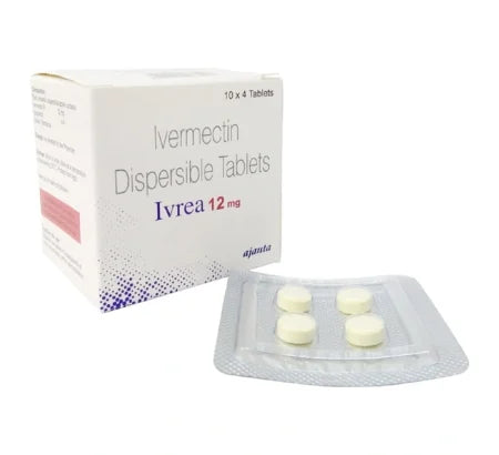 Ivrea 12mg Ivermectin Tablet blister strip antiparasitic