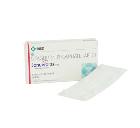 Januvia 25 mg Tablet tablet for type 2 diabetes – Buy Online at MedsPrimeHub