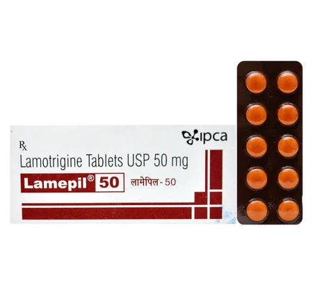 Lamepil 50mg Lamotrigine tablet for epilepsy initiation – Buy Online at MedsPrimeHub