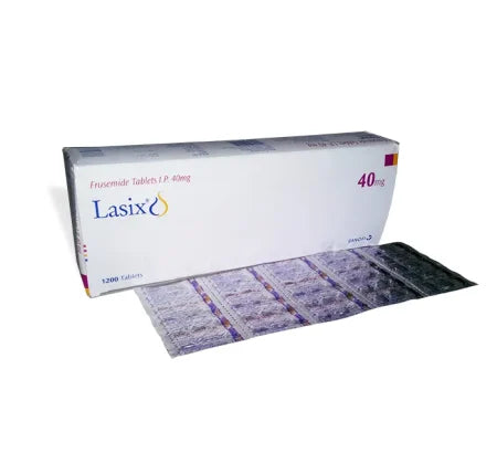 Lasix 40 mg (Furosemide) Tablet for heart and blood pressure management – Buy Online at MedsPrimeHub