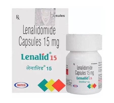 Lenalid 15 MG Lenalidomide Tablet blister strip