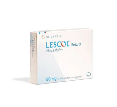 Lescol XL 80 mg Tablet for heart and blood pressure management – Buy Online at MedsPrimeHub