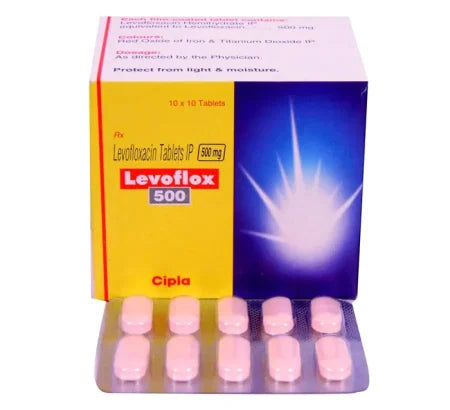 Levoflox 500mg Levofloxacin tablet for bacterial infections – Buy Online at MedsPrimeHub