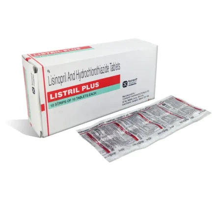 Listril Plus Tablet for heart and blood pressure management – Buy Online at MedsPrimeHub