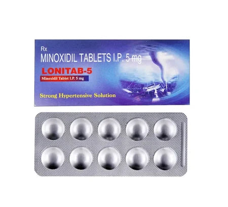 Lonitab 5mg Tablet for heart and blood pressure management – Buy Online at MedsPrimeHub