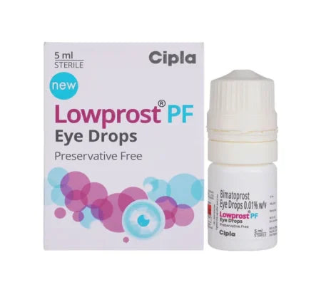 Lowprost PF Latanoprost Preservative-Free Eye Drop for glaucoma – Buy Online at MedsPrimeHub