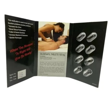 Maxxima-V 130 Sildenafil standard strength tablet for erectile dysfunction