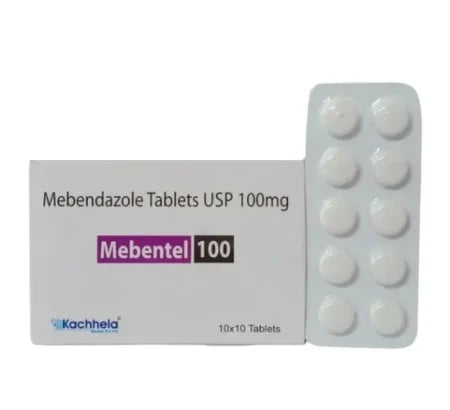 Mebentel 500 mg Fenbendazole veterinary dewormer tablets for animals