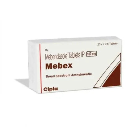 Mebex 500 mg Fenbendazole veterinary dewormer tablets for animals