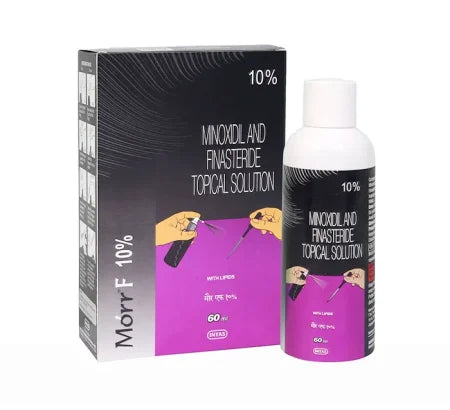 Morr F 10% Solution Minoxidil Finasteride for hair loss – Buy Online at MedsPrimeHub