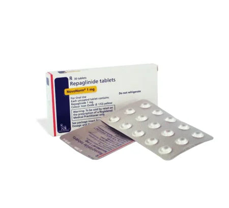 Novonorm 1 mg Tablet tablet for type 2 diabetes – Buy Online at MedsPrimeHub
