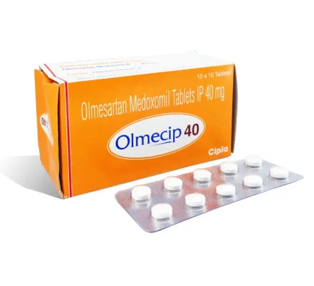 Olmecip 40 mg Tablet for heart and blood pressure management – Buy Online at MedsPrimeHub