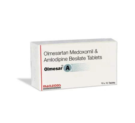 Olmesar A Tablet for heart and blood pressure management – Buy Online at MedsPrimeHub