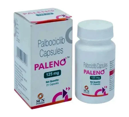 Paleno 100 MG Palbociclib Capsule blister pack