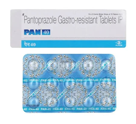Pan 40mg Pantoprazole tablet for GERD and peptic ulcers – Buy Online at MedsPrimeHub