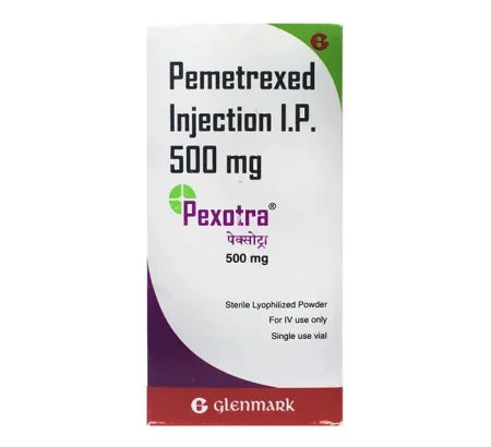 Pexotra 500 MG Pemetrexed Injection vial