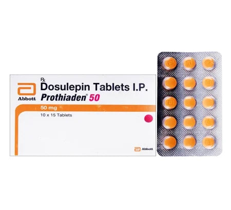 Prothiaden 50mg Dosulepin tablet for anxiety and depression ? Buy Online at MedsPrimeHub