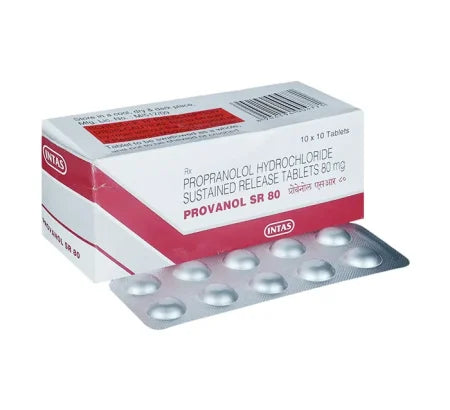 Provanol 80 SR Tablet for heart and blood pressure management – Buy Online at MedsPrimeHub