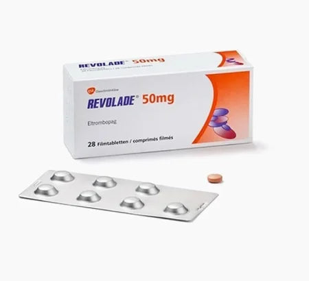 Revolade 50mg Eltrombopag tablet for ITP and aplastic anaemia – Buy Online at MedsPrimeHub