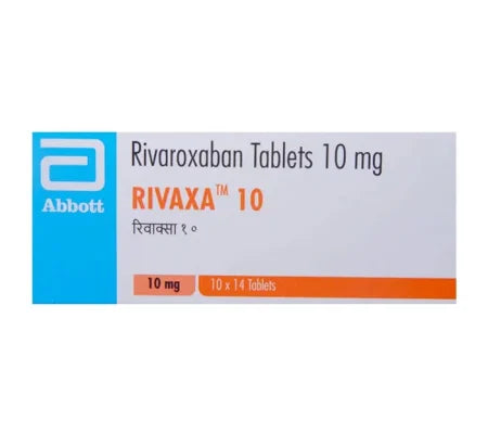 Rivaxa 10mg Rivaroxaban tablet for VTE prophylaxis – Buy Online at MedsPrimeHub