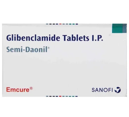Semi Daonil Tablet (2.5mg) tablet for type 2 diabetes – Buy Online at MedsPrimeHub