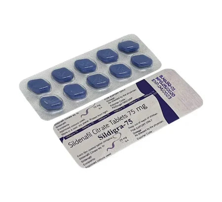 Sildigra 75 (Sildenafil) Sildenafil standard strength tablet for erectile dysfunction