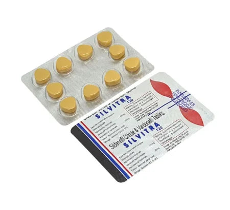 Silvitra 120 standard strength tablet - Sildenafil Citrate for ED