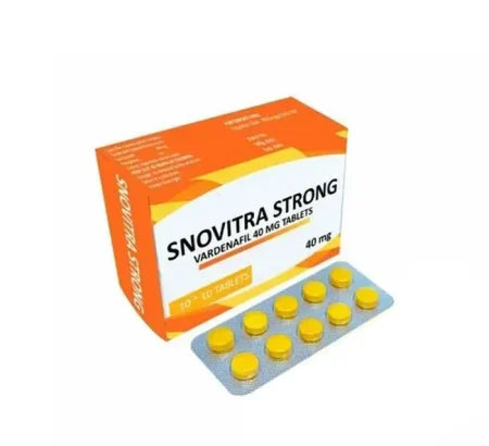Snovitra Strong high-potency Vardenafil tablet for severe erectile dysfunction